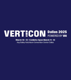 VERTICON in Dallas, USA: 11-13 March 2025